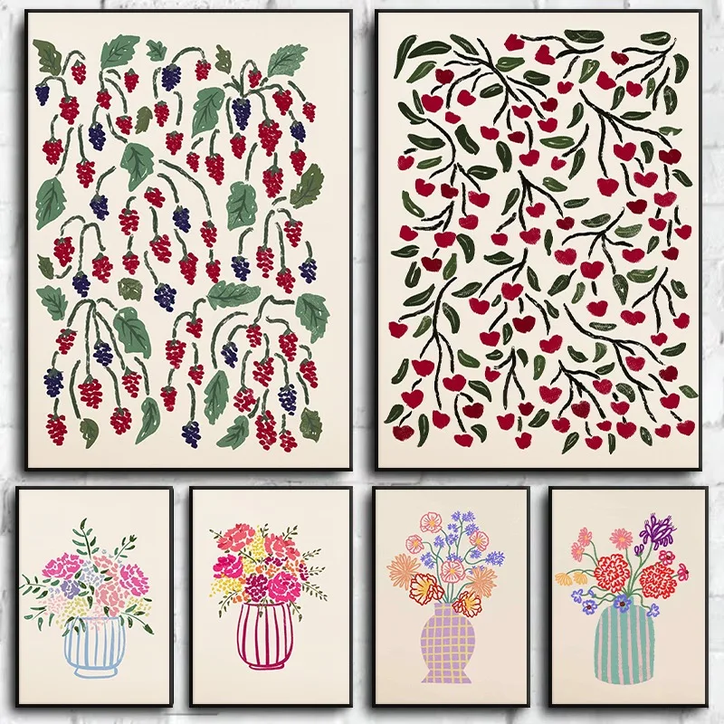 1 tableau sur toile sans cadre - Florist Supply Vases avis et prix