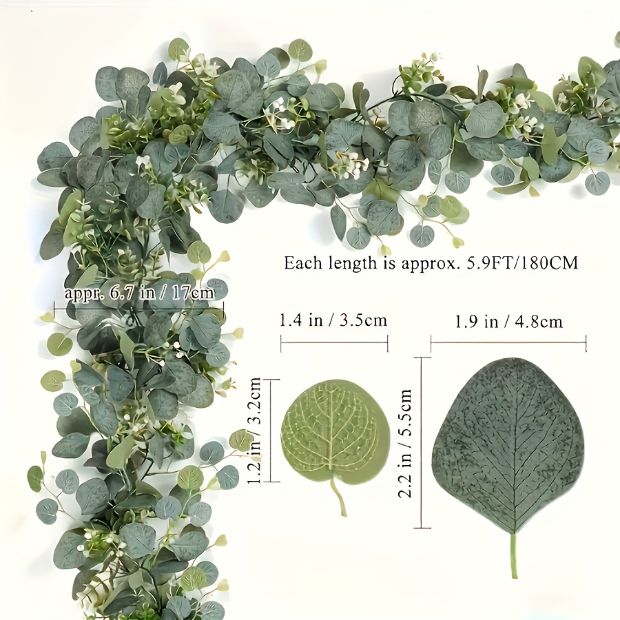 Couronne d'eucalyptus artifici - Eucalyptus Preserved avis et prix