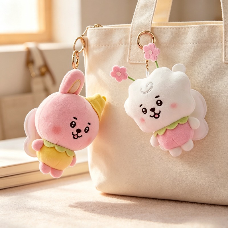 Porte-clés poupée en peluche s - Supply Florist avis et prix